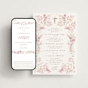 "meadow cross" - Wedding Website in Spring by Phrosné Barwood - Match Your Stationery