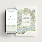 "Countryside" - Wedding Website in Meadow by Paper Sun Studio - Match Your Stationery