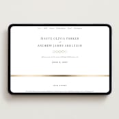 "Chisel" - Wedding Website in Quartz by Kristie Kern - Desktop Design
