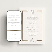 "Chisel" - Wedding Website in Quartz by Kristie Kern - Match Your Stationery