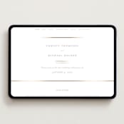 "Ampersand glam" - Wedding Website in Powder by Creo Study - Desktop Design