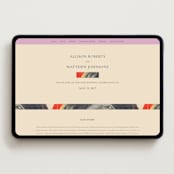 "Agate" - Wedding Website in Gem by Sumak Studio - Desktop Design