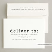 "Somebunny Loves You" - Easter Photo Cards in Pure White by Megan Davis - FREE Recipient Addressing