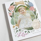 "Garden Eggs" - Easter Photo Cards in Garden by Grae - Detail