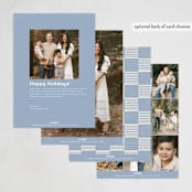 "spring denim" - Easter Photo Cards in Denim by Baumbirdy - Back of Card Options