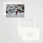"Happy moments" - Easter Photo Cards in Cotton by Stacey Meacham - Assembled