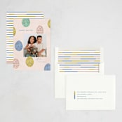 "Easter Eggs" - Easter Photo Cards in Sunset by Pati Cascino - Assembled