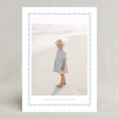 "Scalloped Easter" - Easter Photo Cards in Hydrangea by Alexandra Cohn - Front