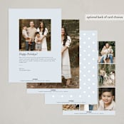 "Scalloped Easter" - Easter Photo Cards in Hydrangea by Alexandra Cohn - Back of Card Options