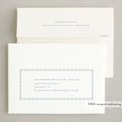 "Scalloped Easter" - Easter Photo Cards in Hydrangea by Alexandra Cohn - FREE Recipient Addressing