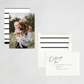 "Magnolia" - Easter Photo Cards in Snow by Blustery August - Assembled