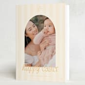 "stripes" - Easter Photo Cards in Sunshine by Blustery August - Folded Card