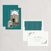 "Arab Window" - Eid Cards in Mint by Ana de Sousa - Assembled