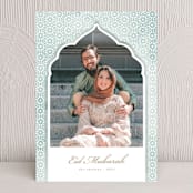 "Mosque window" - Eid Cards in Grass by Creo Study - Front