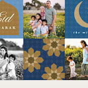 "Eid Trio" - Eid Cards in Evening by Angela Garrick - Detail