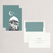 "Eid Mubarak Arch" - Eid Cards in Sage by Orasie - Assembled