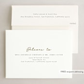 "treasures" - Eid Cards in Gold Dust by Deborah Chou - FREE Recipient Addressing