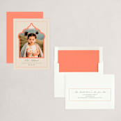 "Divine Light" - Eid Cards in Coral by Cindy Reynolds - Assembled