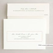 "Divine Light" - Eid Cards in Coral by Cindy Reynolds - FREE Recipient Addressing