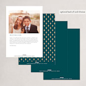 "Eid Moon Photo" - Eid Cards in Sherpa by Becky Nimoy - Back of Card Options