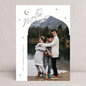 "Blessed" - Eid Cards in Golden by Angela Garrick - Front