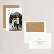"Blessed" - Eid Cards in Golden by Angela Garrick - Assembled