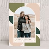 "Blessed Celebration" - Eid Cards in Garden by Brandy Folse - Front