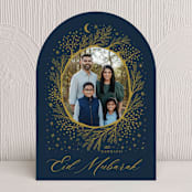 "Magic Moon" - Eid Cards in Midnight by Becky Nimoy - Front