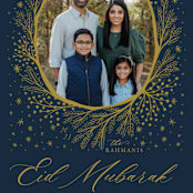 "Magic Moon" - Eid Cards in Midnight by Becky Nimoy - Detail