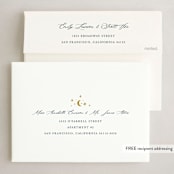 "Magic Moon" - Eid Cards in Midnight by Becky Nimoy - FREE Recipient Addressing