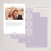 "Infinity" - Eid Cards in Dusk by Inkblot Design - Back of Card Options