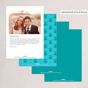 "arabic corners" - Eid Cards in Moss by Sejal Banker - Back of Card Options