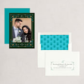 "arabic corners" - Eid Cards in Moss by Sejal Banker - Assembled