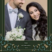 "arabic corners" - Eid Cards in Moss by Sejal Banker - Detail