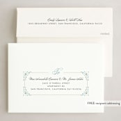 "arabic corners" - Eid Cards in Moss by Sejal Banker - FREE Recipient Addressing