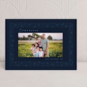 "Under the Stars" - Eid Cards in Night Blue by Pati Cascino - Front