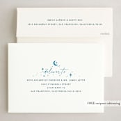 "Under the Stars" - Eid Cards in Night Blue by Pati Cascino - FREE Recipient Addressing
