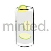 "Vodka Soda" - Design Element in Ice by chocomocacino - Design Element