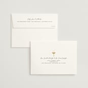 "A Little Shindig" - Engagement Party Invitations in Champagne by mo kelley - FREE Recipient Addressing