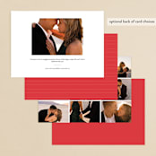 "I Do BBQ" - Engagement Party Invitations in Ketchup by Lea Delaveris - Back of Card Options