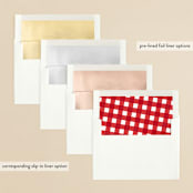 "I Do BBQ" - Engagement Party Invitations in Ketchup by Lea Delaveris - Envelope Liner Options