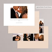 "gelt" - Engagement Party Invitations in Cocoa by chocomocacino - Back of Card Options