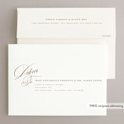 "gelt" - Engagement Party Invitations in Cocoa by chocomocacino - FREE Recipient Addressing