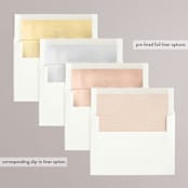 "gelt" - Engagement Party Invitations in Cocoa by chocomocacino - Envelope Liner Options