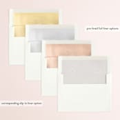 "nocturne" - Engagement Party Invitations in Tan by chocomocacino - Envelope Liner Options