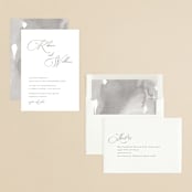 "Sausalito" - Engagement Party Invitations in Cloud by Mansi Verma - Assembled