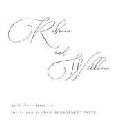 "Sausalito" - Engagement Party Invitations in Cloud by Mansi Verma - Detail