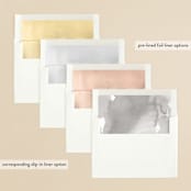 "Sausalito" - Engagement Party Invitations in Cloud by Mansi Verma - Envelope Liner Options