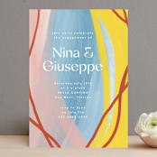 "Cantina" - Engagement Party Invitations in Fiesta by Corinne Malesic - Front