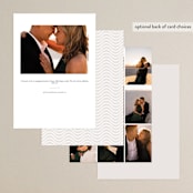 "vasilopita" - Engagement Party Invitations in Opal by chocomocacino - Back of Card Options